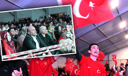Eskişehir'de milli maç coşkusu Dede Korkut Parkı’na sığmadı