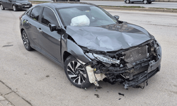 Eskişehir’de yasak U dönüşü kaza getirdi