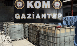Gaziantep’te 7 bin litre gümrük kaçağı akaryakıt ele geçirildi