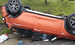 İstanbul'da takla atan otomobile başka bir araç çarptı: 2’si çocuk 7 kişi yaralandı