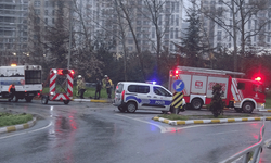 İstanbul’da virajı alamadı, ağaçlık alana girdi: Sürücüsü yaralandı