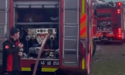 Kahramanmaraş'ta fabrika yangını