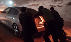 Kütahya’da tipi ve kar etkili oldu