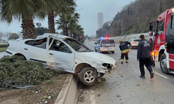 Samsun'da alkolden işlem yapılan sürücü yeniden direksiyona geçip kaza yaptı: 4 yaralı