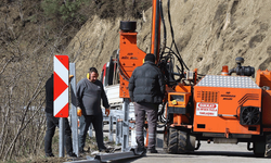 Samsun'da ölüm yoluna bariyerli önlem