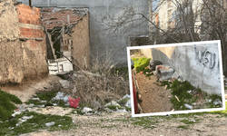 Tepebaşı’nda boş arsa çöplüğe döndü