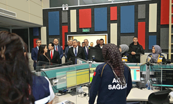 Vali Yılmaz’dan Acil Çağrı Merkezine inceleme ziyareti