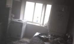 Van’da ev yangını paniğe neden oldu