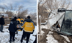 Van'da kamyonet devrildi: 2 yaralı