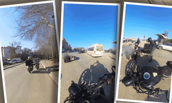 Yardım etmek isterken kaza yaptı! Eskişehir’de ilginç anlar