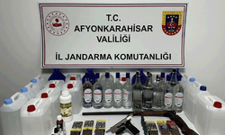 Afyon'da köy evine baskın: 2 gözaltı