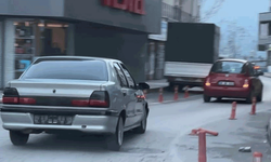 Aksaray'da plakaları söküp kaçtı ama polisten kaçamadı