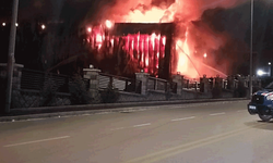 Ankara'da fabrika yangını