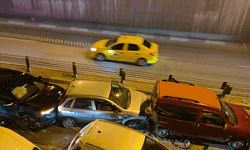 Antalya'da 11 araçlı zincirleme kaza: 1 yaralı