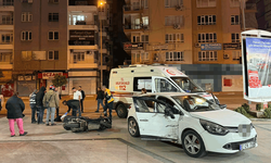 Antalya’da otomobil ile motosiklet çarpıştı: 1 yaralı