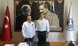 Başkan Ataç’tan Bodrum Belediye Başkanı Mandalinci’ye ziyaret