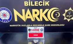 Bilecik’te esrar ve uyuşturucu aparatı ele geçirildi: 1 gözaltı