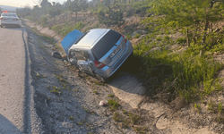 Bilecik’te kontrolden çıkan araç karşı şeride geçti: 1 yaralı