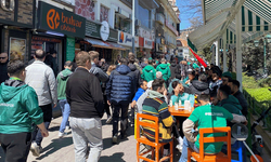 Binlerce Bursaspor taraftarı Eskişehir’e akın etti