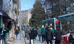 Binlerce Bursaspor taraftarı Eskişehir’e akın etti