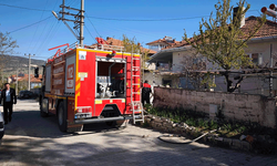 Burdur'da baca yangını söndürüldü