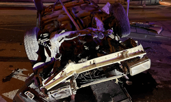 Çorum'da otomobil takla attı: 1 yaralı