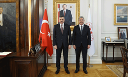 Eskişehir Valisi Yılmaz, Bakan Çiftçi ile bir araya geldi