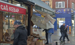 Eskişehir’de fırtına ve sağanak hayatı altüst etti