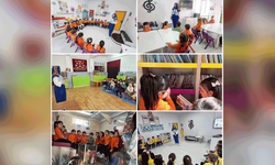 Eskişehir’de Gezici Kütüphane minikleri masallarla buluşturdu