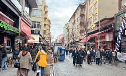 Eskişehir’de yağmura rağmen hafta sonu yoğunluğu