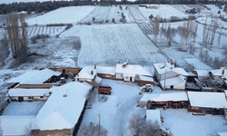 Eskişehir’in yüksek kesimleri beyaz örtü ile kaplandı
