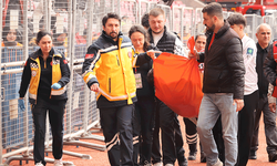 Eskişehirspor maçında korkutan anlar