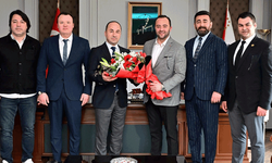 Eskişehirspor’dan İl Emniyet Müdürü Yılmaz’a ziyaret