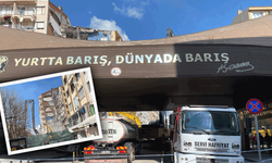 Hamamyolu’nda yıkım nedeniyle yol ve yürüyüş alanı kapatıldı