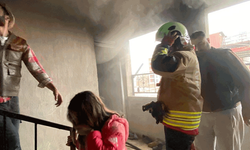 Hatay'da ev yangını