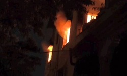 Hatay'da korkutan ev yangını