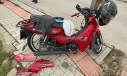 Karaman'da motosiklet kazası: 1 yaralı