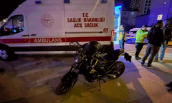 Karaman'da motosiklet kazası: 2 yaralı