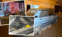 Karaman'da rastgele açılan ateş araç ve binaya isabet etti