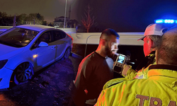 Kayseri’de kaçan ve kaza yaparak yakalanan sürücüye ceza yağdı