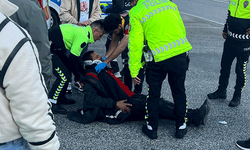 Kırklareli'de motosikletle otomobil çarpıştı: 1 yaralı