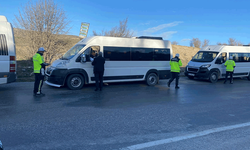 Konya'da okul servislerine denetim