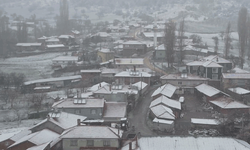 Mihalıççık beyaza büründü