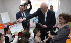 Odunpazarı’nda minik yüreklerden büyük mesaj: “Sevgi varsa umut var”