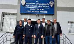 Sivrihisar’da AK Parti’den emniyet mensuplarına ziyaret
