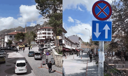 Sivrihisar’da Prof. Dr. Nabi Avcı Caddesi yeniden çift yönlü trafiğe açıldı