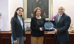 Tarık Balyalı’dan Başkan Ünlüce’ye ziyaret