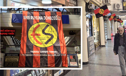 Taşbaşı esnafından Eskişehirspor’a bayraklarla destek