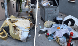 Tepebaşı’nda taşan çöpler tepki çekiyor