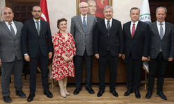 Vali Yılmaz, Başkan Kurt ile bir araya geldi